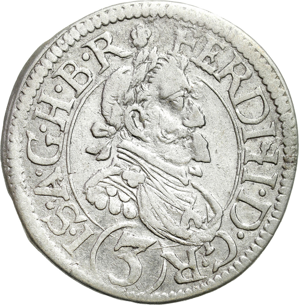 Austria, Ferdynand II (1619–1637). 3 krajcary 1632, Sankt Veit